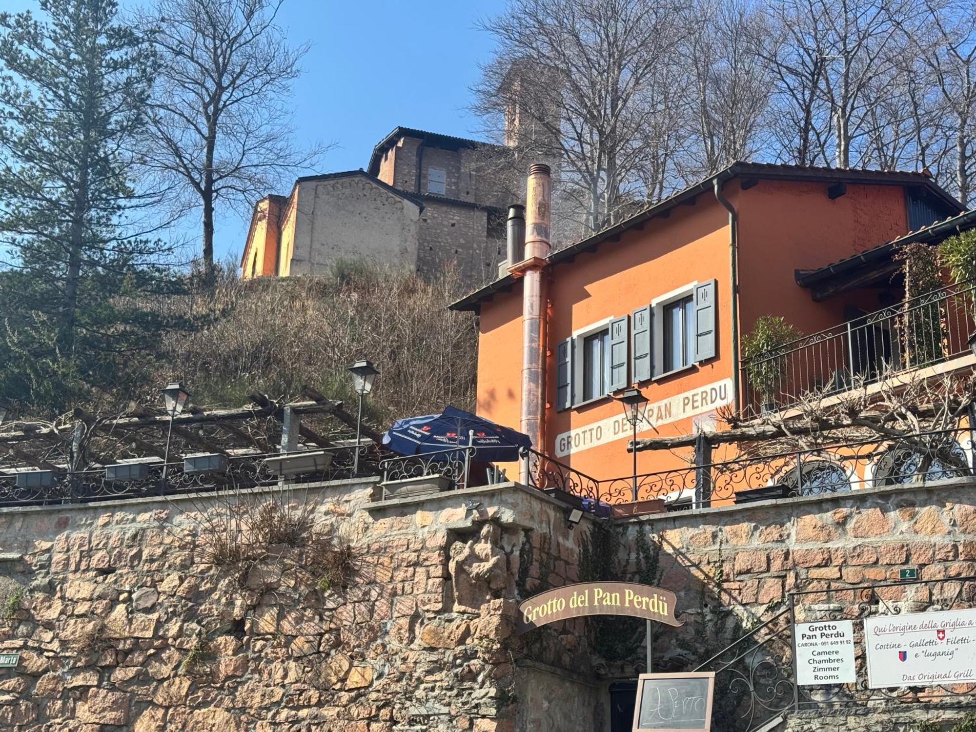 Grotto Del Pan Perdue Bed & Breakfast Lugano Exterior foto